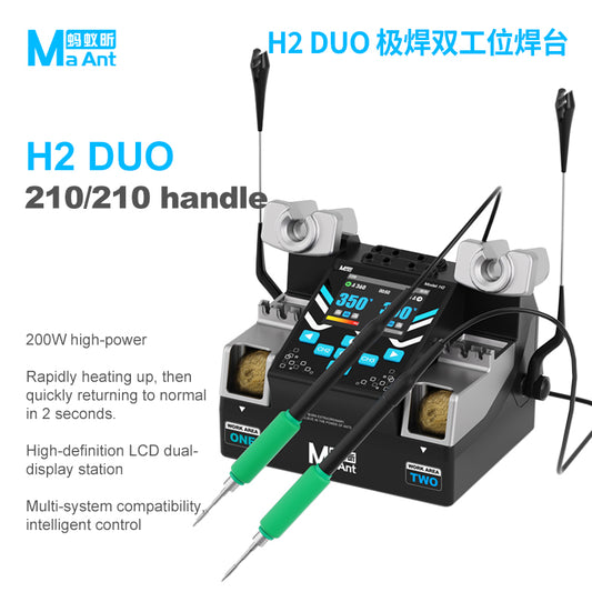 MaAnt H2 DUO Dual-Station Welding Workbench
