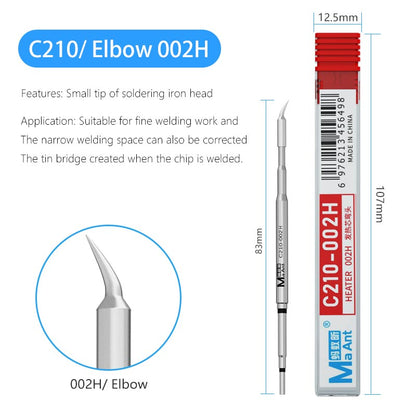 MaAnt C210 Copper Integrated Heating Core