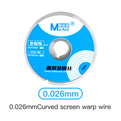 MaAnt Curved Screen Gold Wire