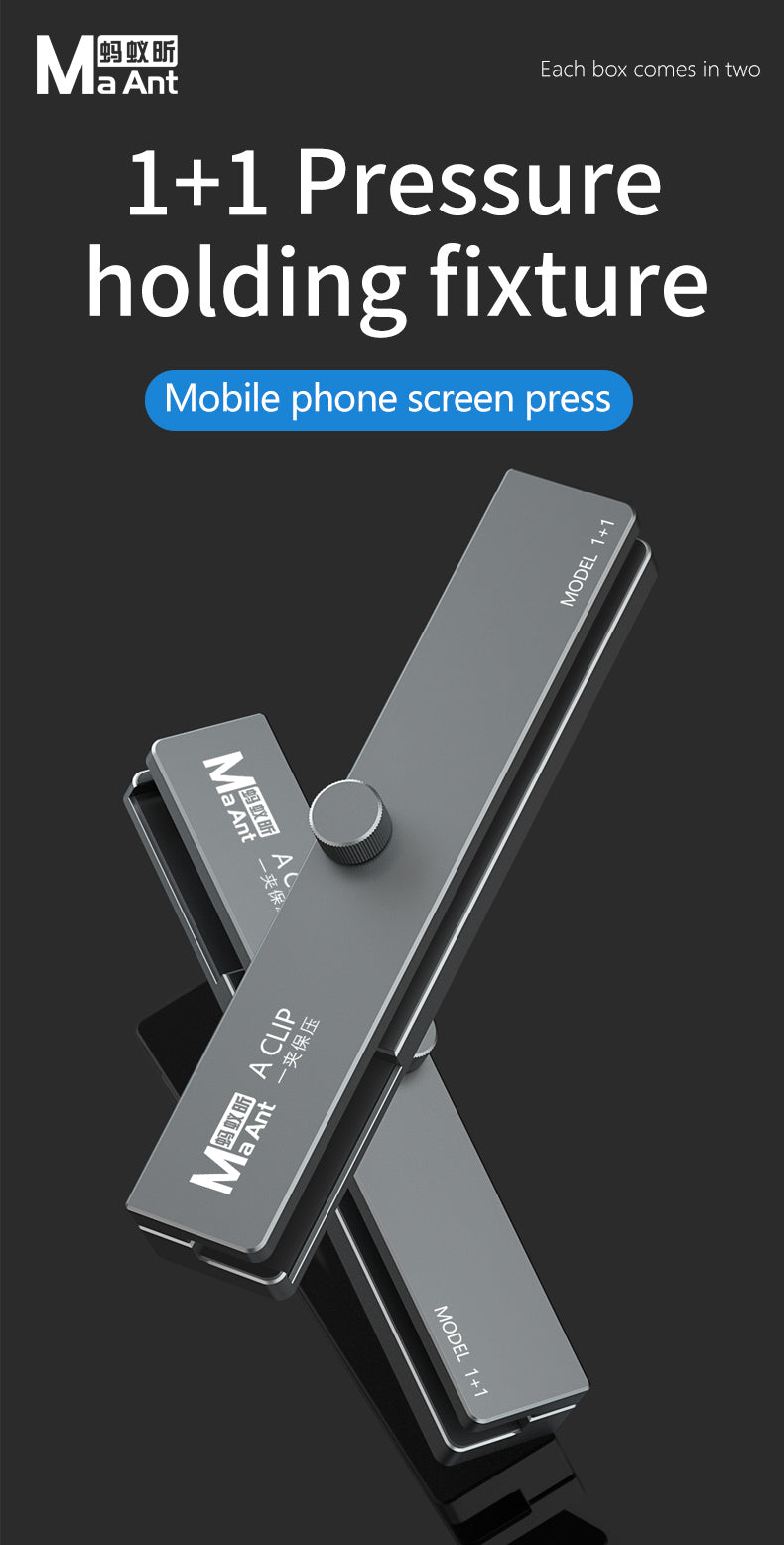 MaAnt Mobile Phone Screen Press 1+1 Pressure Holding Fixture
