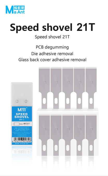 MaAnt 21T Solder Pad Adhesive Quick Scraper