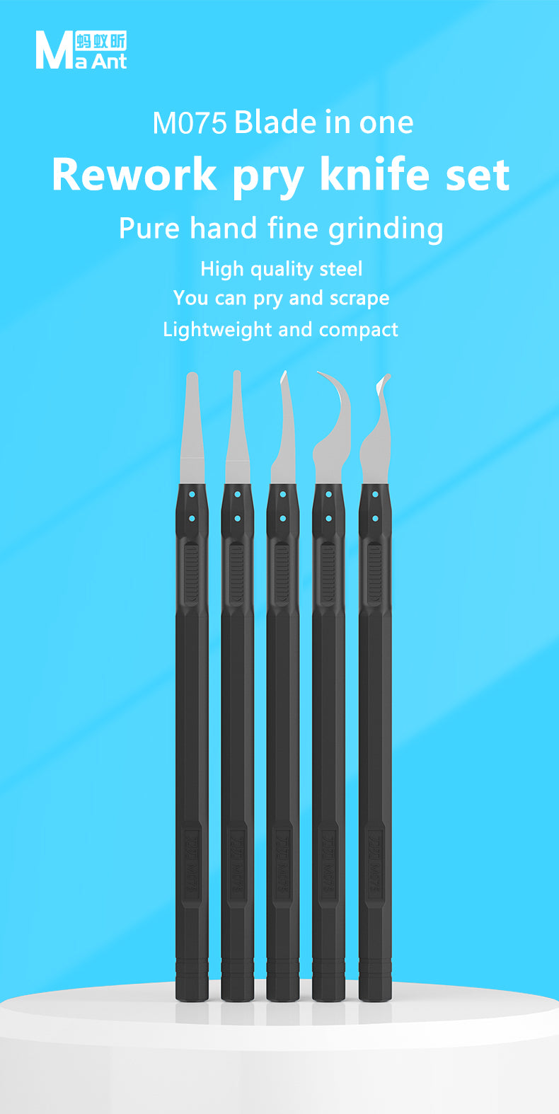 MaAnt M075 All-In-One Rework Pry Knife Set