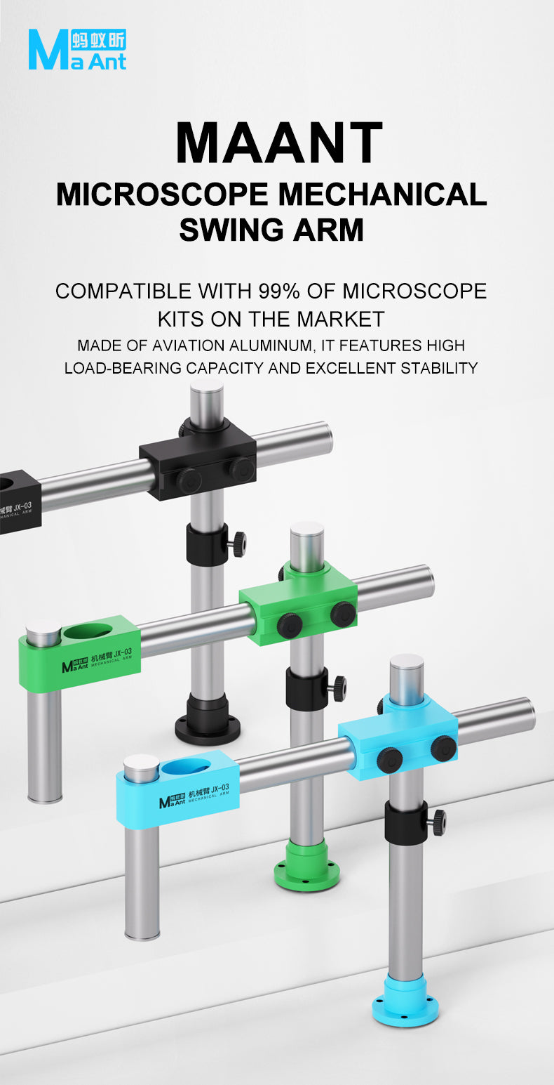 MaAnt JX-03 Microscope Universal Swivel Arm Mechanical Arm