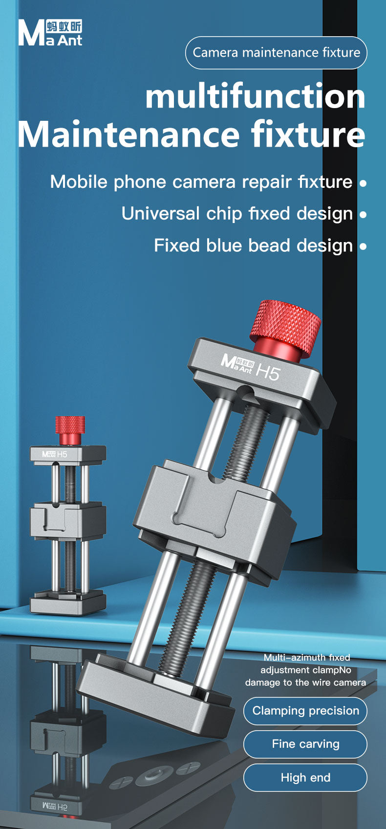 MaAnt H5 Camera Maintenance Fixture