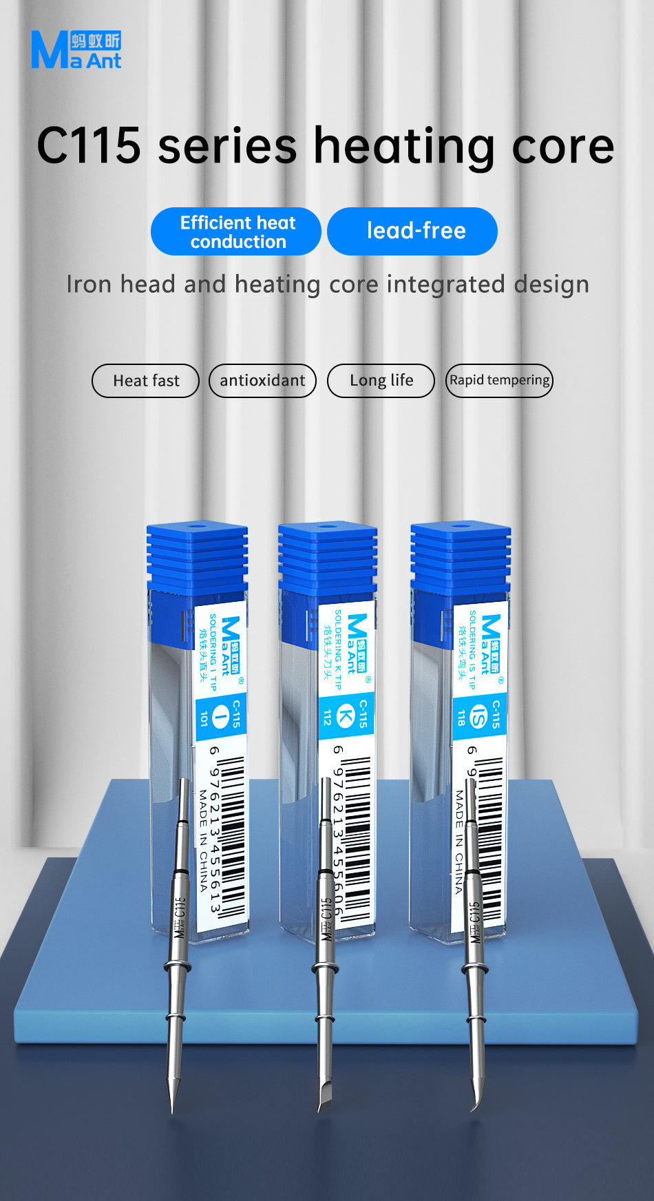 MaAnt C115 Series Soldering Tip