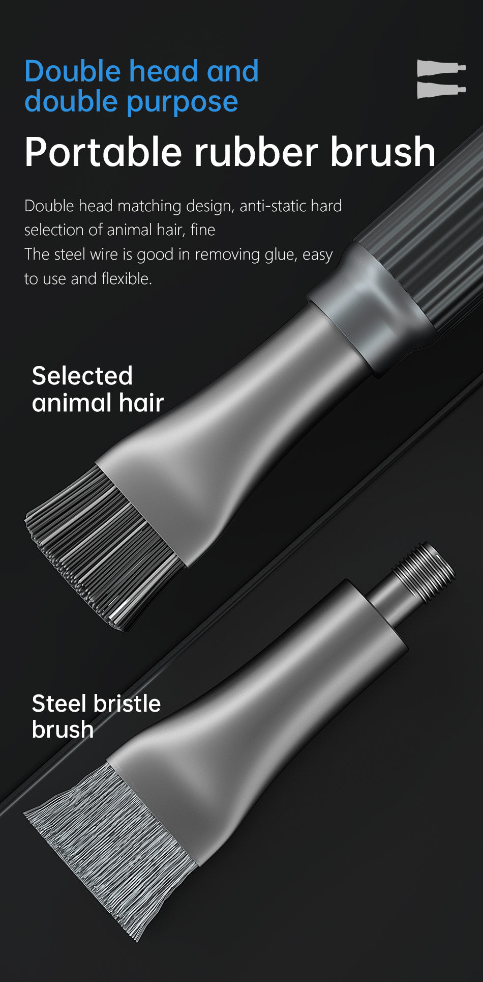 MaAnt Motherboard Chip Rubber Brush No. 1
