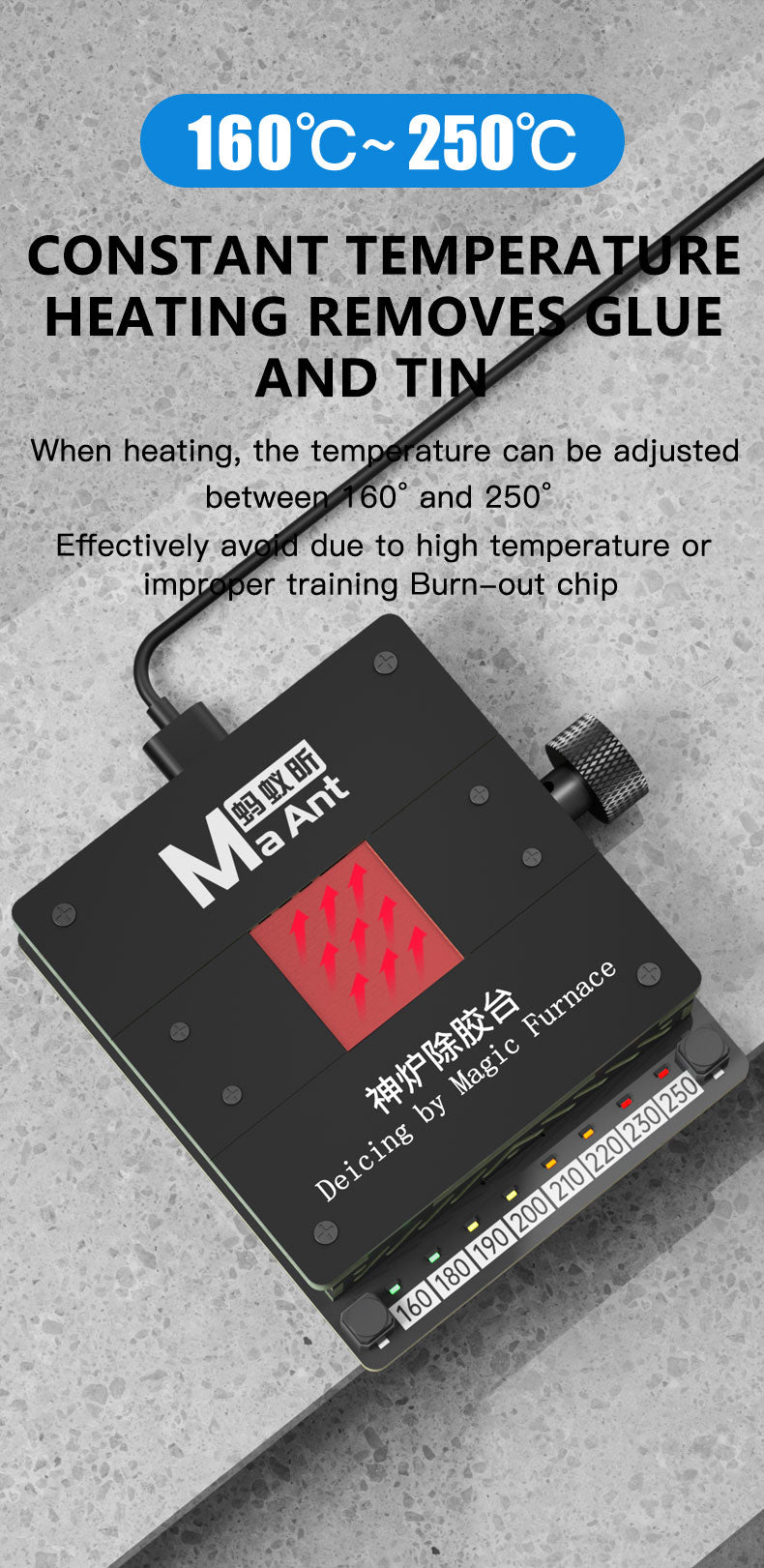 MaAn SL-1 Magic Furnace To Remove Glue Upgraded Version