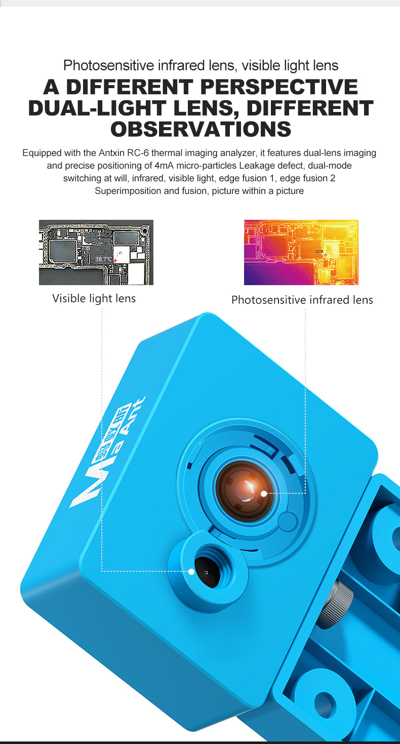 MaAnt RC-6 Dual-Light Infrared Thermal Imaging Analyzer