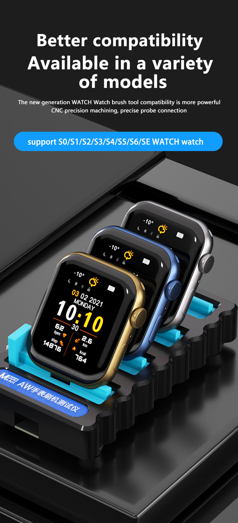 MaAnt AW Watch Firmware Testing instrument