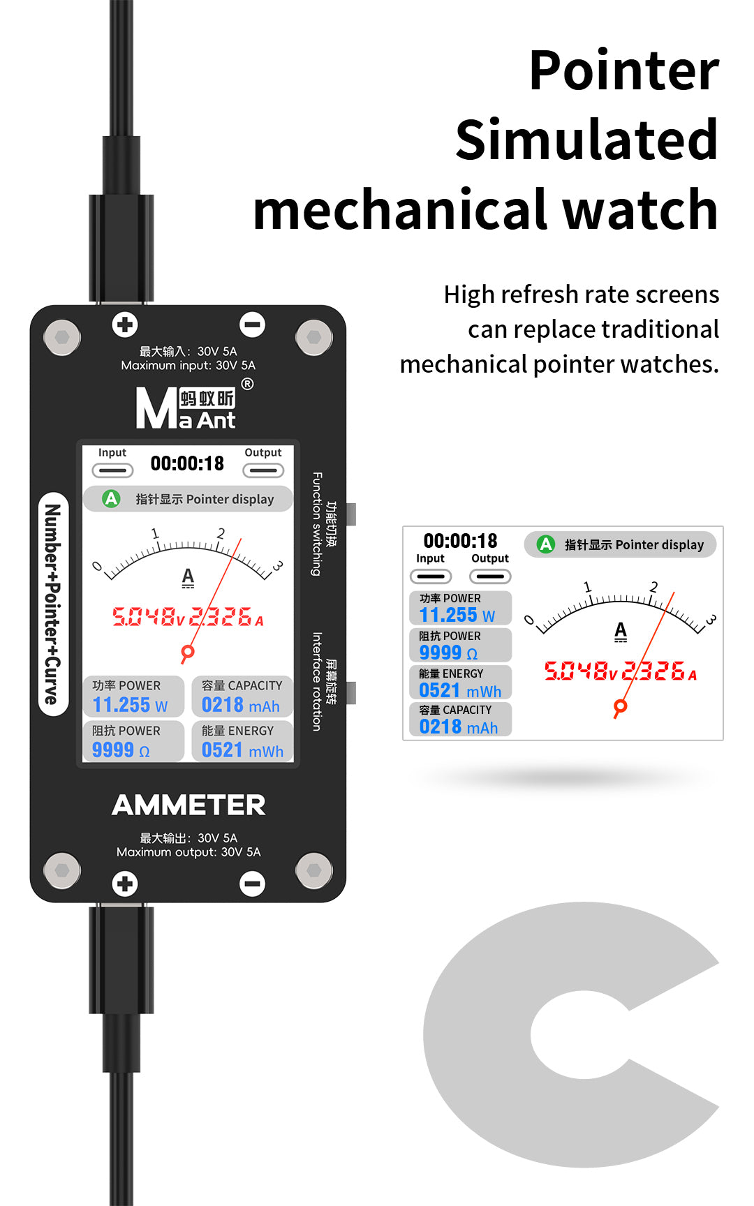 MaAnt DL-02 Intelligent Multipurpose Ammeter