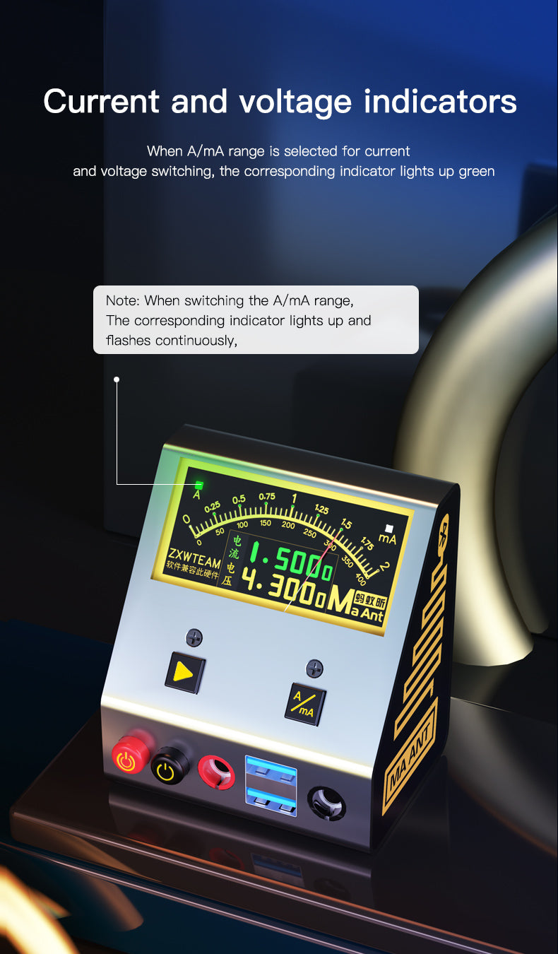 MaAnt Current recording analyzer