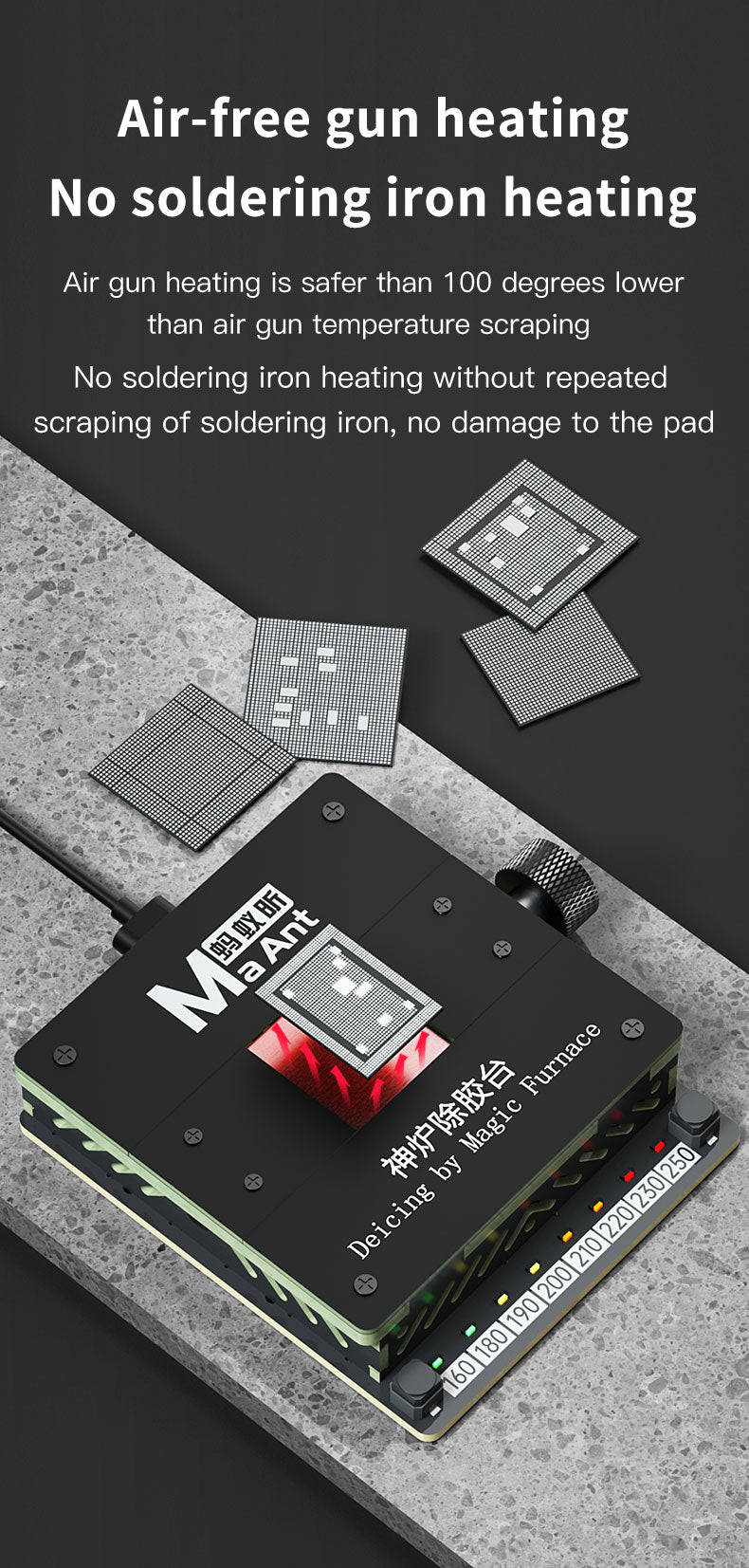 MaAn SL-1 Magic Furnace To Remove Glue Upgraded Version