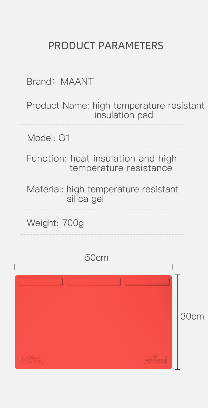 MaAnt High Temperature Resistant Insulation Pad