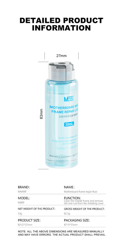MaAnt M089 Motherboard Frame Repair Fluid