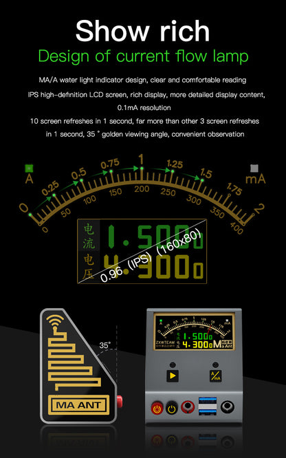 MaAnt Current recording analyzer