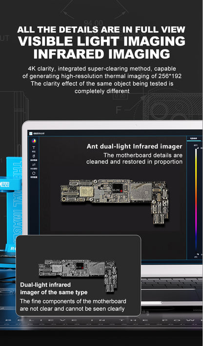MaAnt RC-6 Dual-Light Infrared Thermal Imaging Analyzer