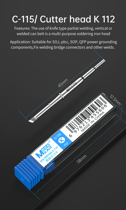 MaAnt C115 Series Soldering Tip