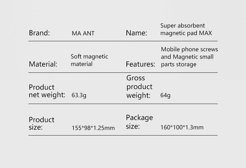 MaAnt CX-003 Super Magnetic Pad