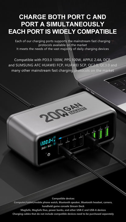 MaAnt MT-P200 GaN Nitride Desktop Charging Station