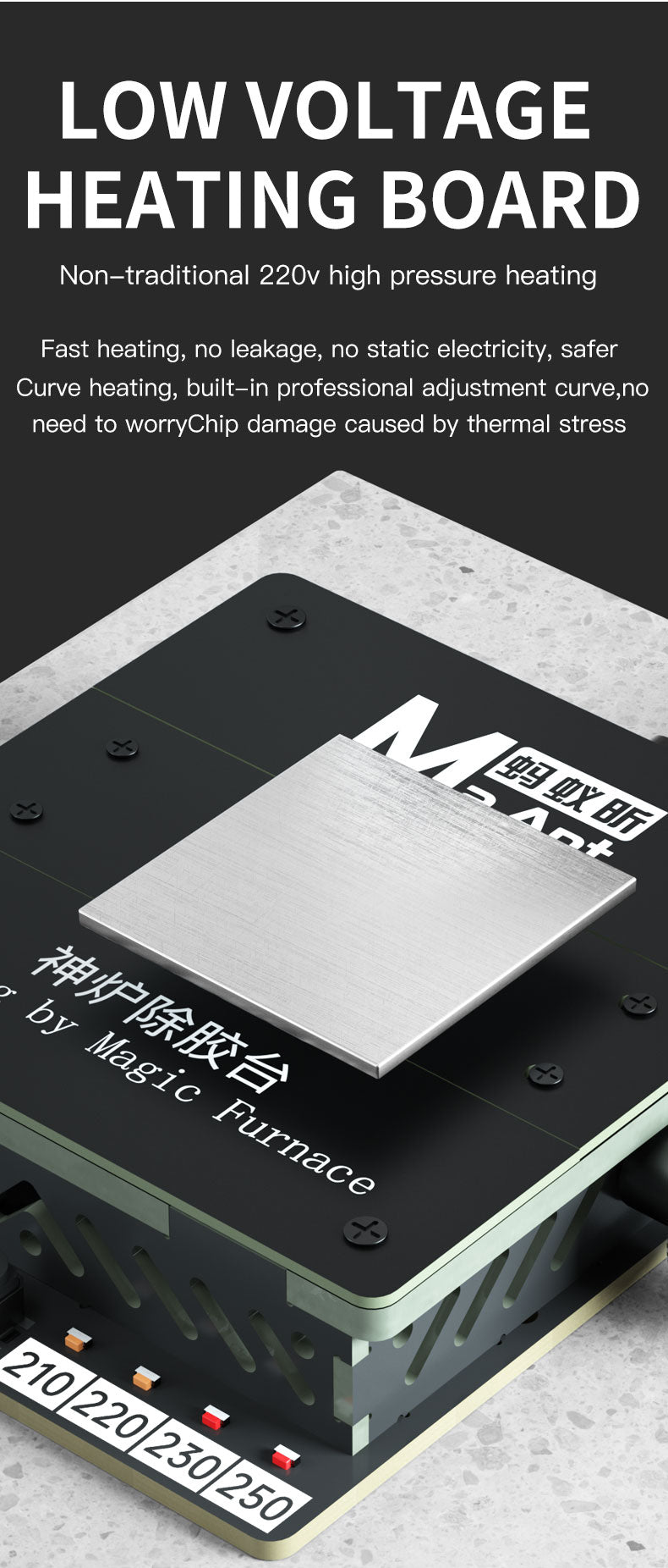 MaAnt SL-1 Magic Furnace To Remove Glue