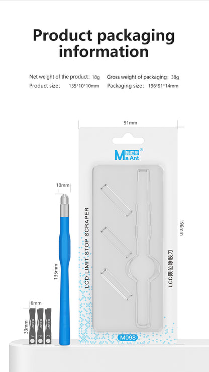 MaAnt M098 LCD Limit Glue Remover Knife