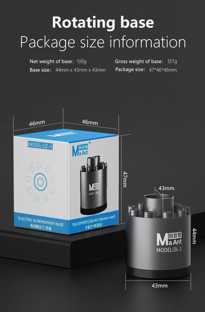 MaAnt Screwdriver Rotating Base