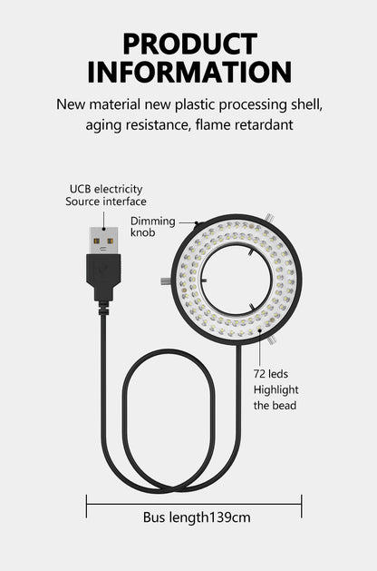 MaAnt MY036 LED Microscope Dust Mirror Light source