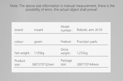 MaAnt JX-01 All-metal Swing Manipulator