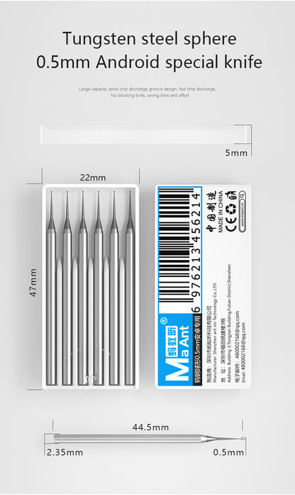 MaAnt Laminated Tungsten Steel Grinding Head