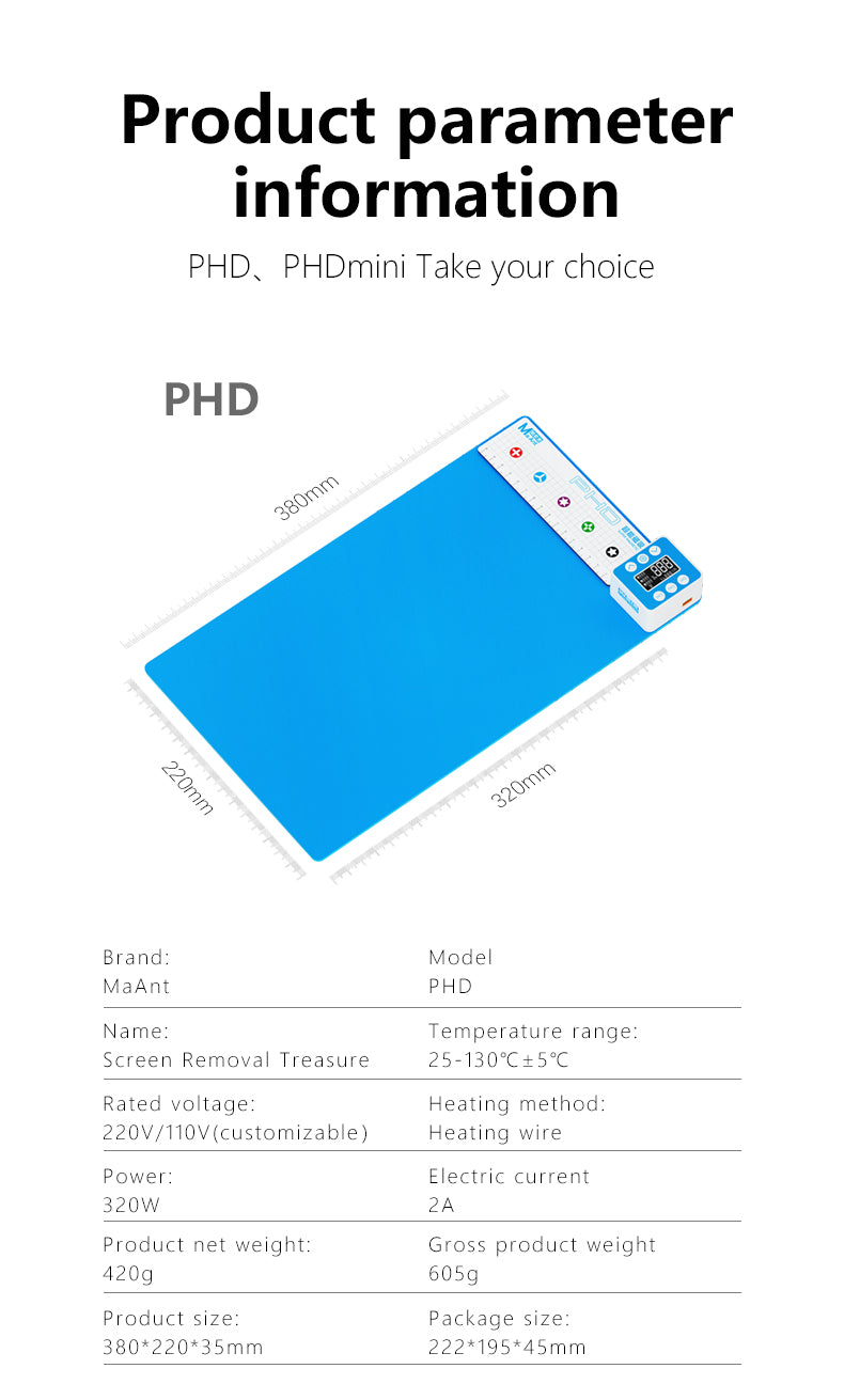 MaAnt Multifunctional Detachable Heating Pad