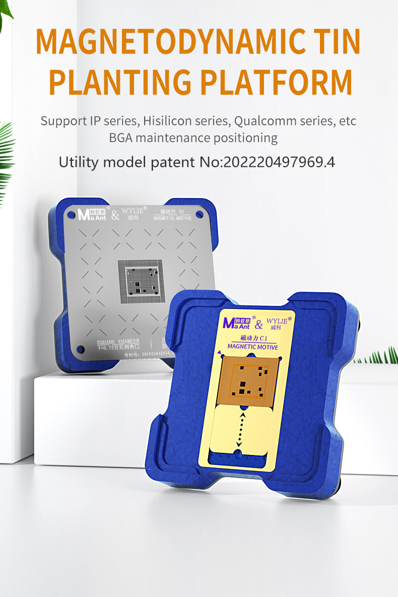 MaAnt Magnetodynamic Tin Planting Platform