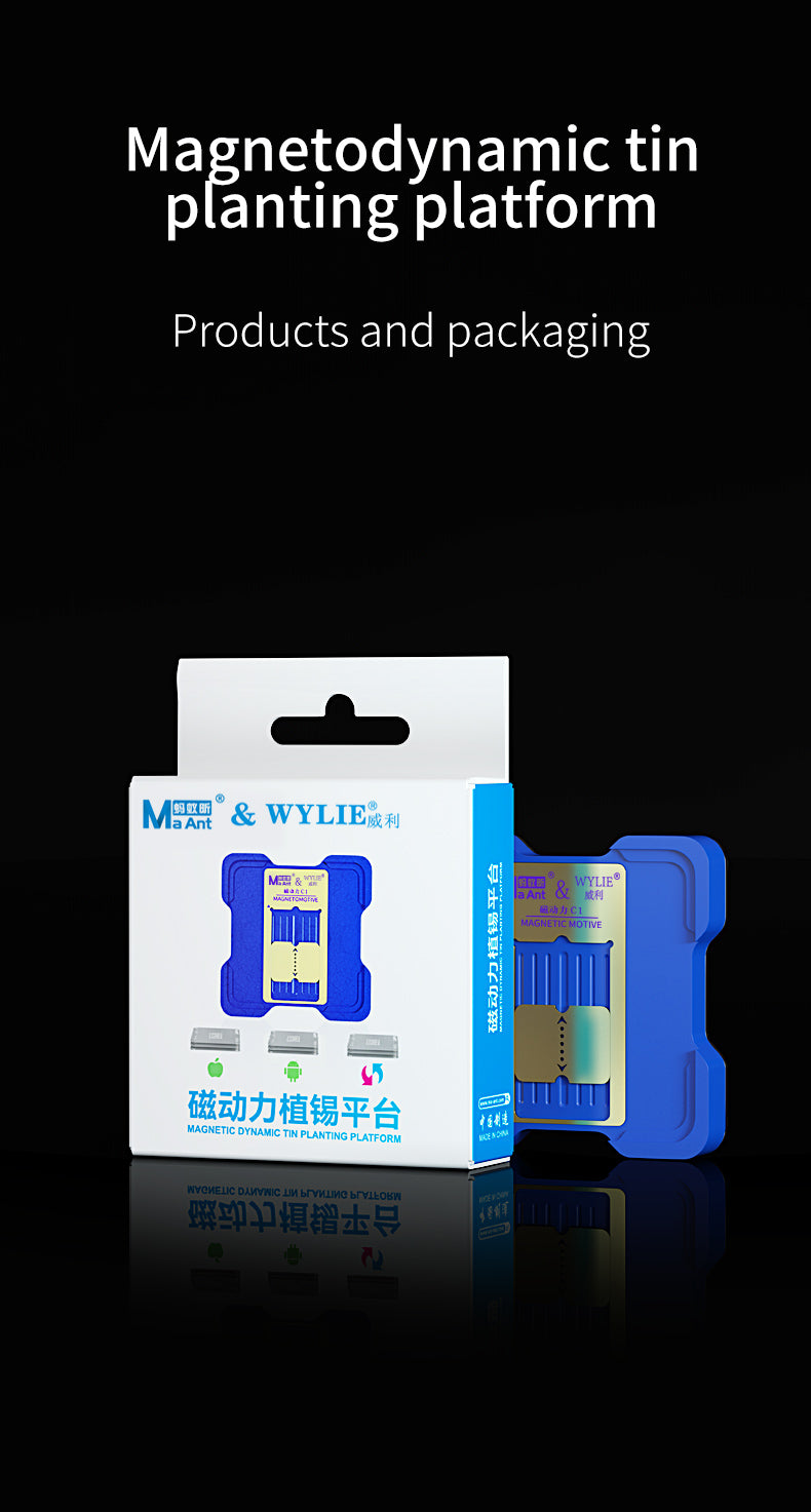 MaAnt Magnetodynamic Tin Planting Platform