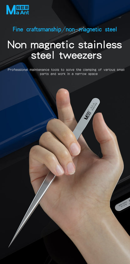 MaAnt Warblade-A precision Non-Magnetic TweeZers