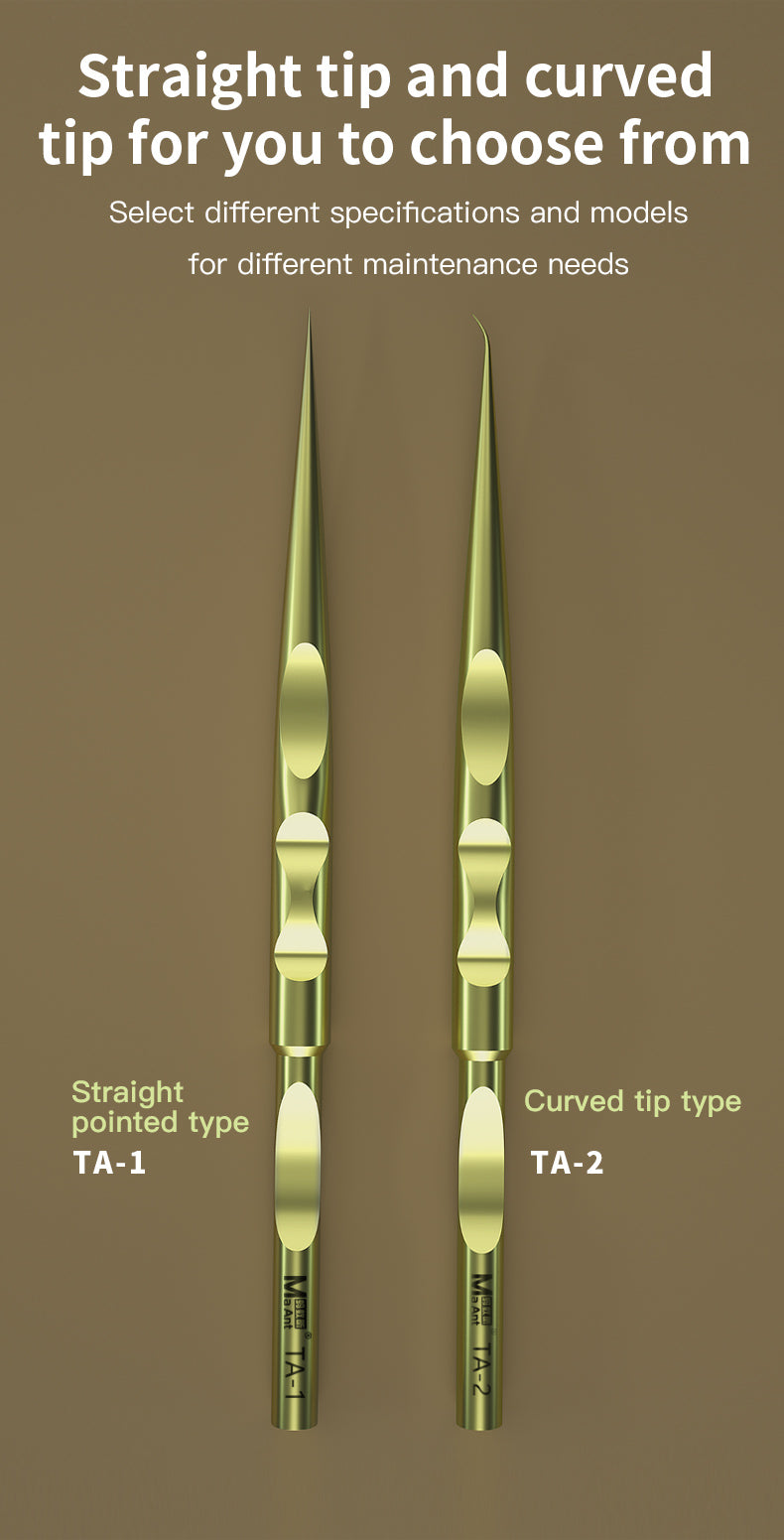 MaAnt Gemman High Precision Titanium Precision Tweezers