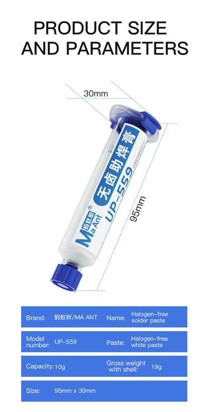 MaAnt Halogen-Free Soldering Paste