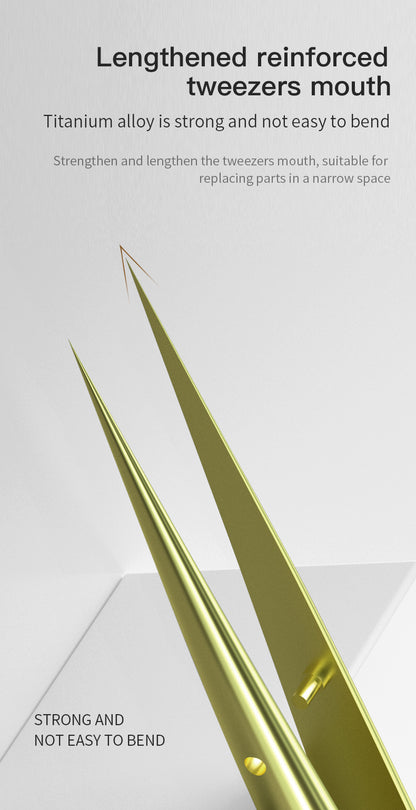 MaAnt Gemman High Precision Titanium Precision Tweezers