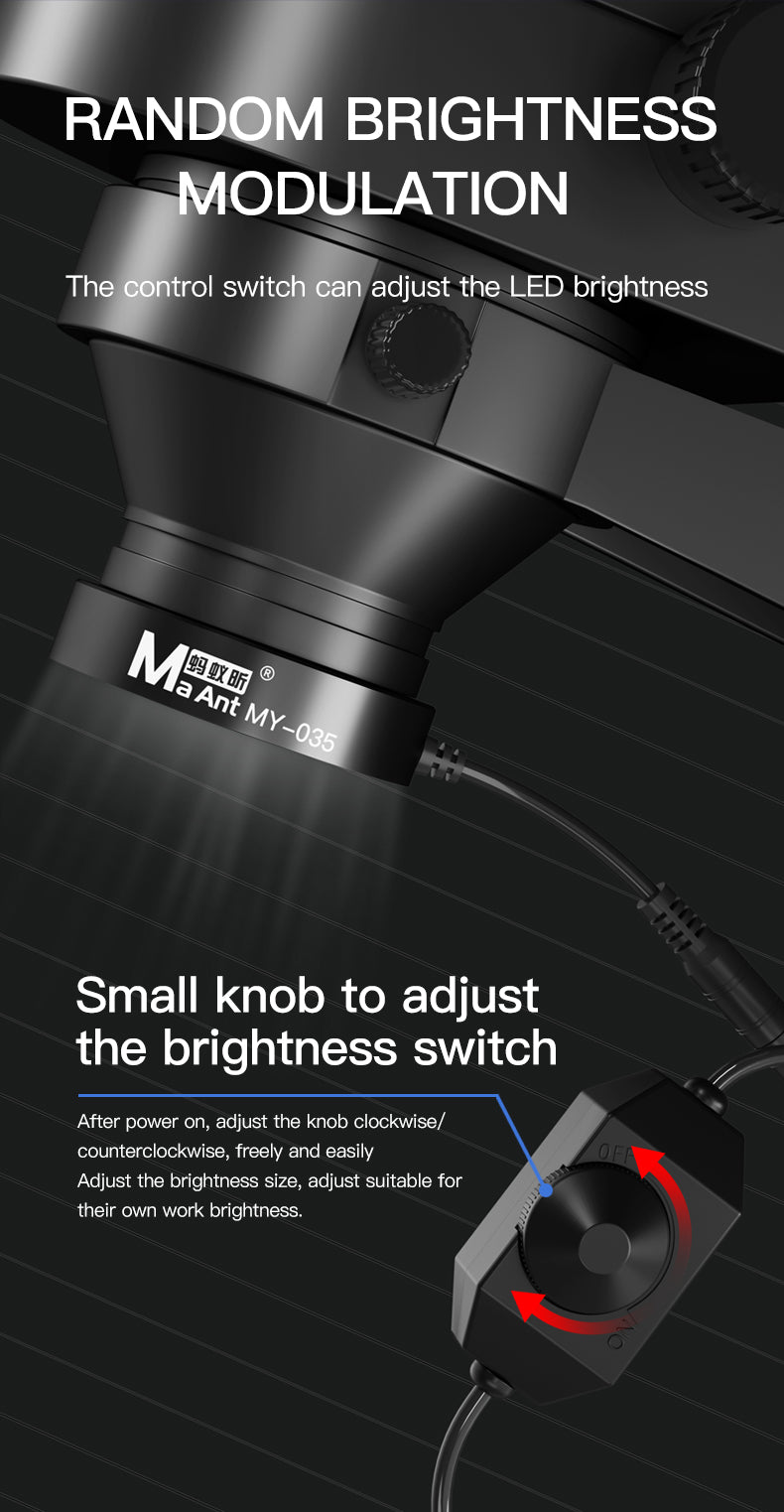 MaAnt 035 Led Microscope Dust Specular Light Source