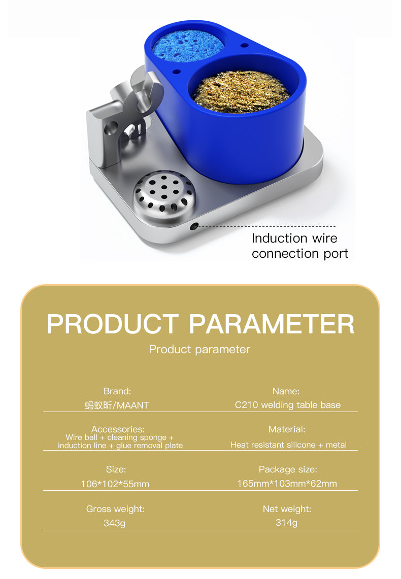 MaAnt C210 Series Soldering Head Base