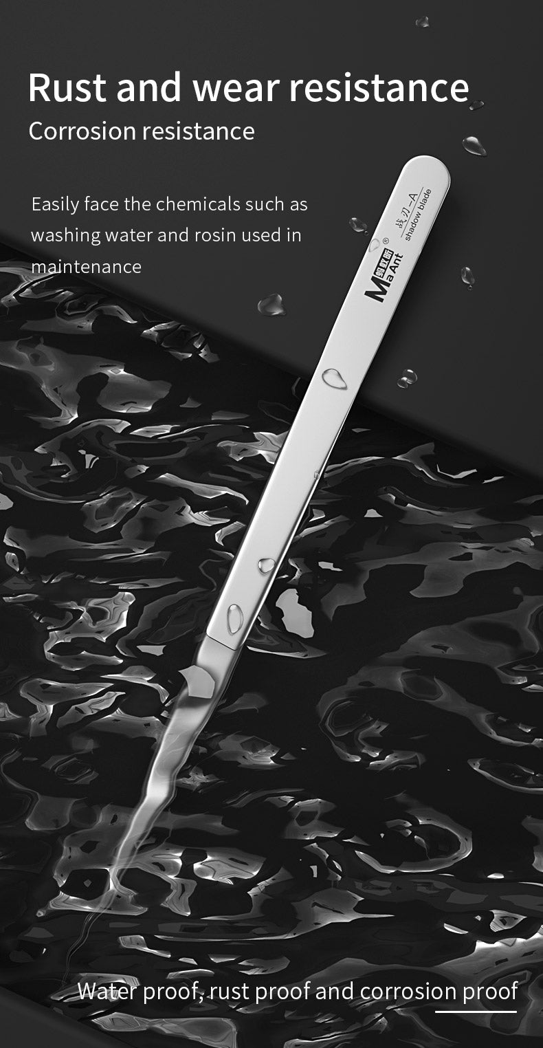MaAnt Warblade-A precision Non-Magnetic TweeZers