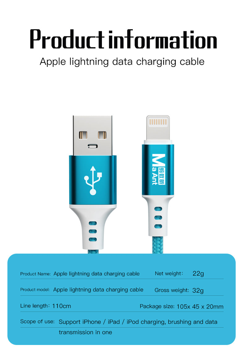 MaAnt Apple Brush Data Cable