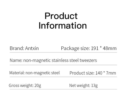 MaAnt Warblade-A precision Non-Magnetic TweeZers