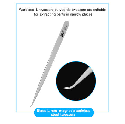 MaAnt Warblade-A precision Non-Magnetic TweeZers
