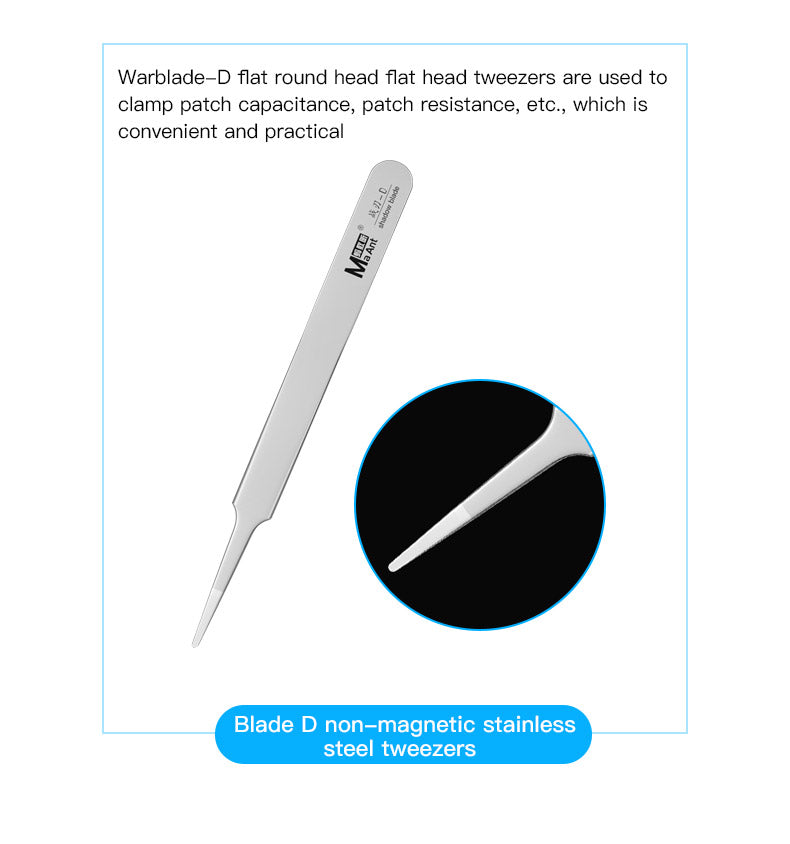 MaAnt Warblade-A precision Non-Magnetic TweeZers
