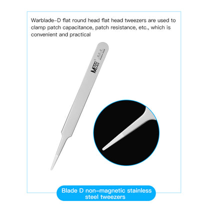 MaAnt Warblade-A precision Non-Magnetic TweeZers