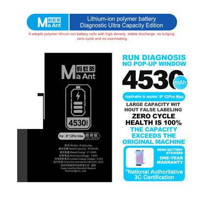 MaAnt Lithium-ion Polymer Battery Diagnostic Ultra Capacity Edition