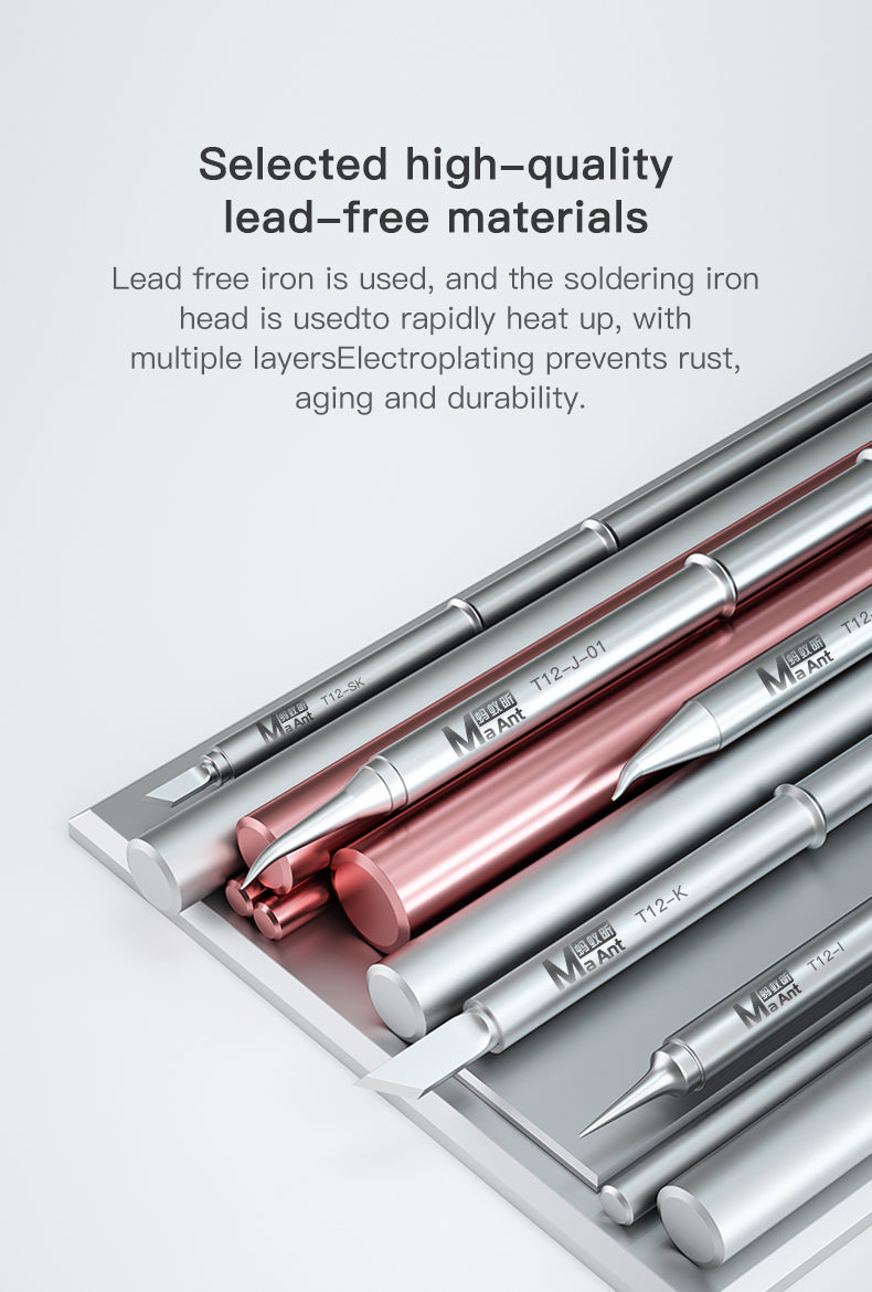 MaAnt T12 Iron Head Lead Free Soldering
