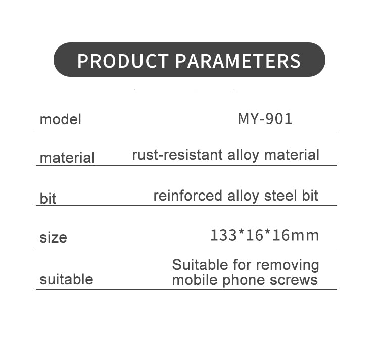 MaAnt 901/4IP17 Screwdriver Series