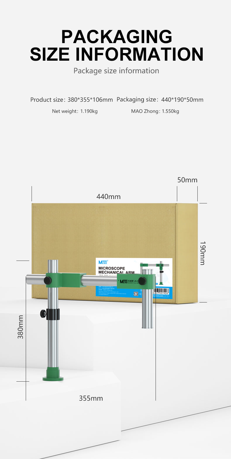 MaAnt JX-03 Microscope Universal Swivel Arm Mechanical Arm