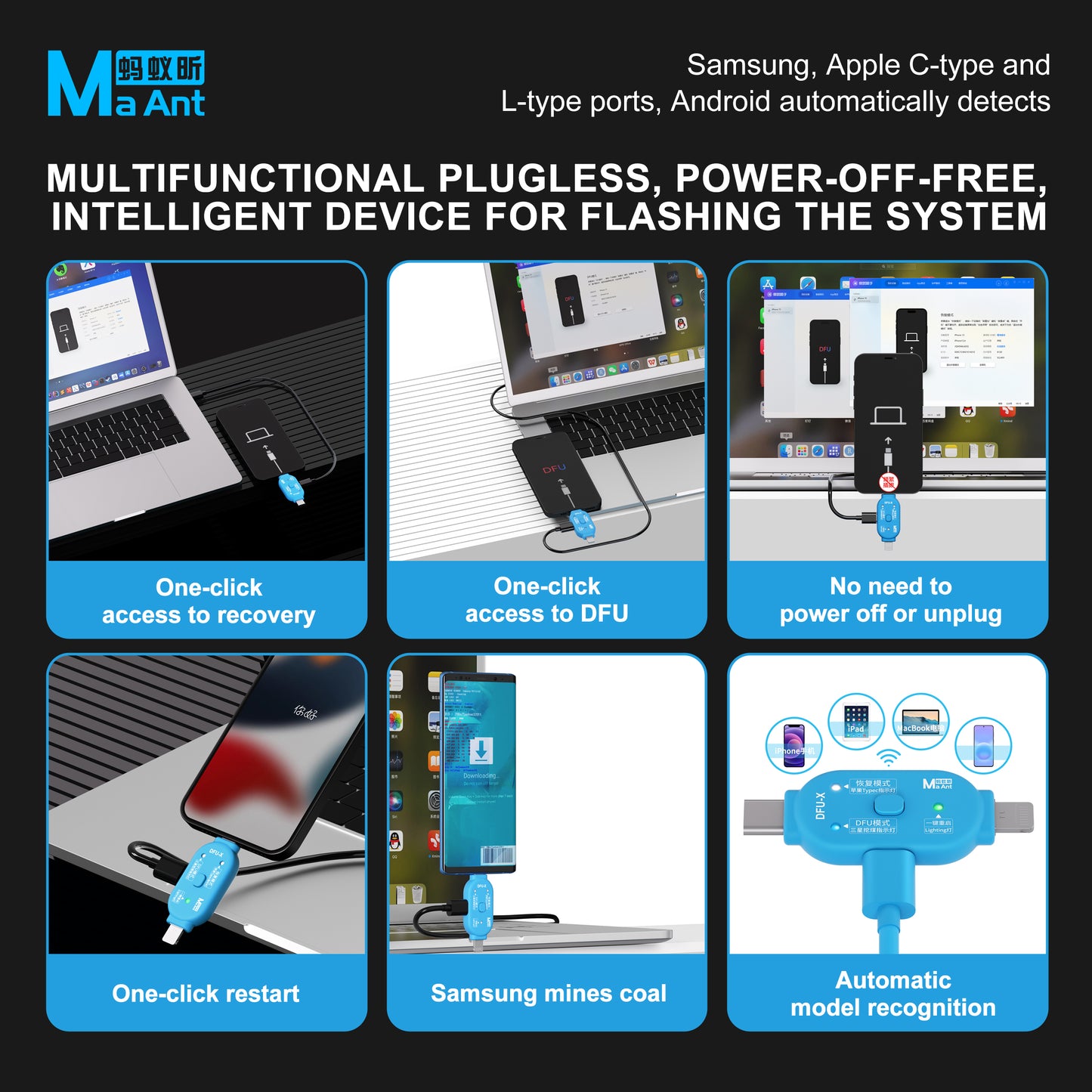MaAnt DFU-X Flashing Device