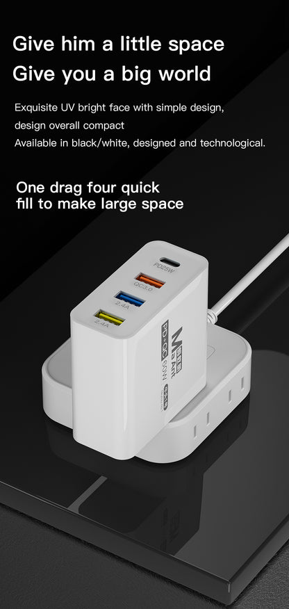 MaAnt Four-Port Multi Functional Fast Charging Appliance